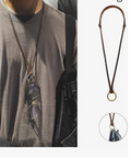 Necklace+ Glasses ring